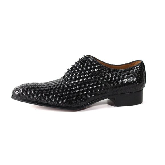 Baye Black Oxford Mens Dress Shoes main image 2